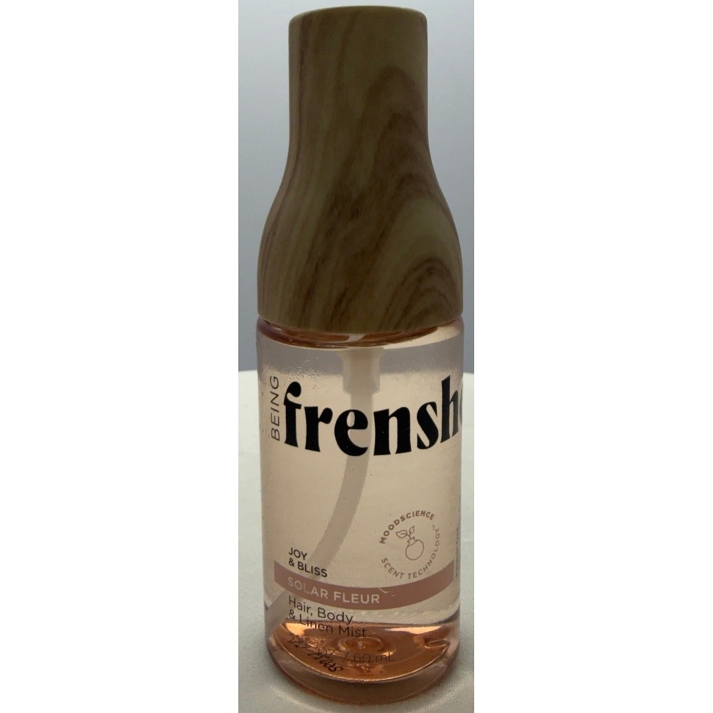 Being Frenshe Solar Fleur Hair Body and Linen Mist 2oz Joy and Bliss Spray